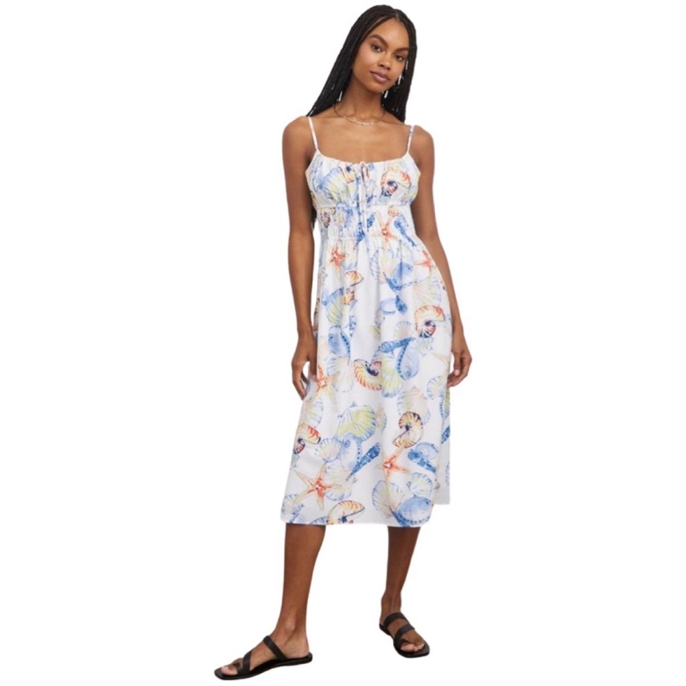Rails Octavia Seashell Midi Dress - Size M